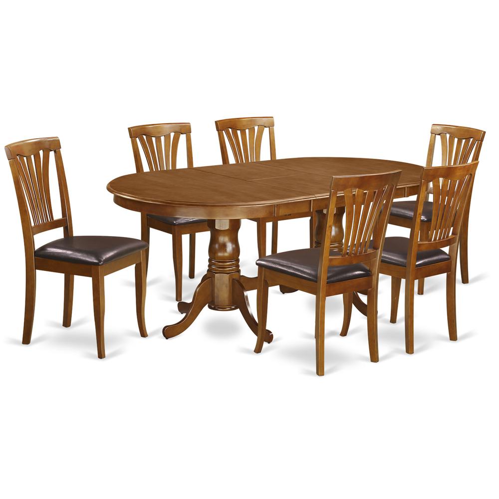 7  PC  Dining  set-Dining  Table  and  6  Dining  Chairs. Picture 2