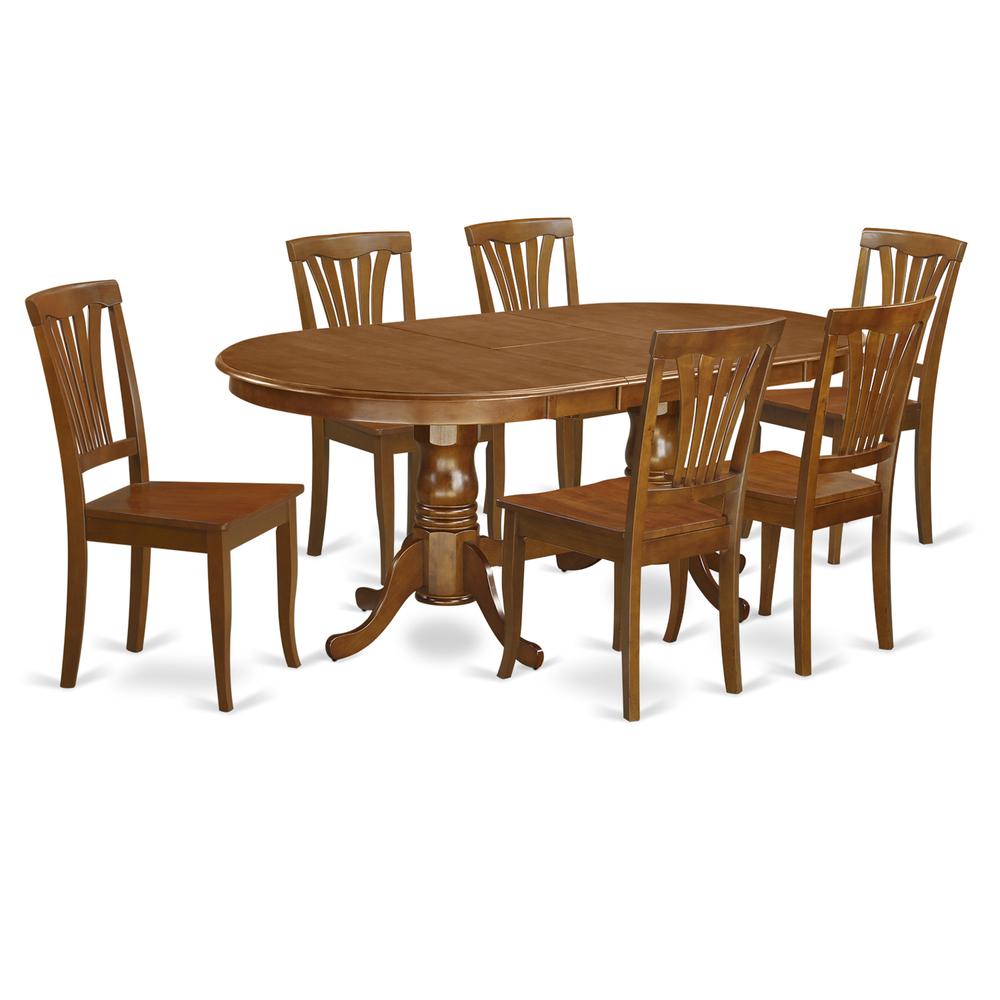 7  Pc  Dining  room  set  for  6-Dining  Table  and  6  Dining  Chairs. Picture 2