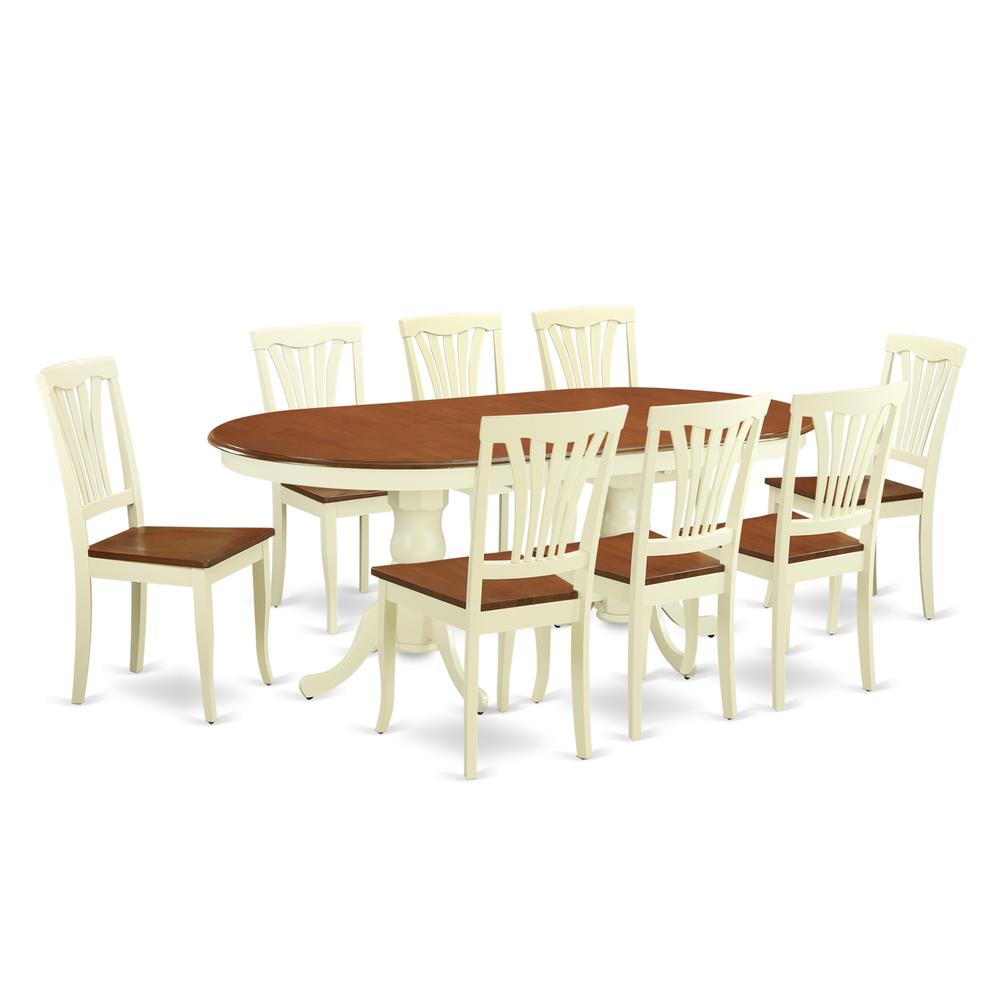 9  Pc  Dining  room  set  for  8-Dining  Table  with  8  Chairs  for  Dining  room. Picture 2