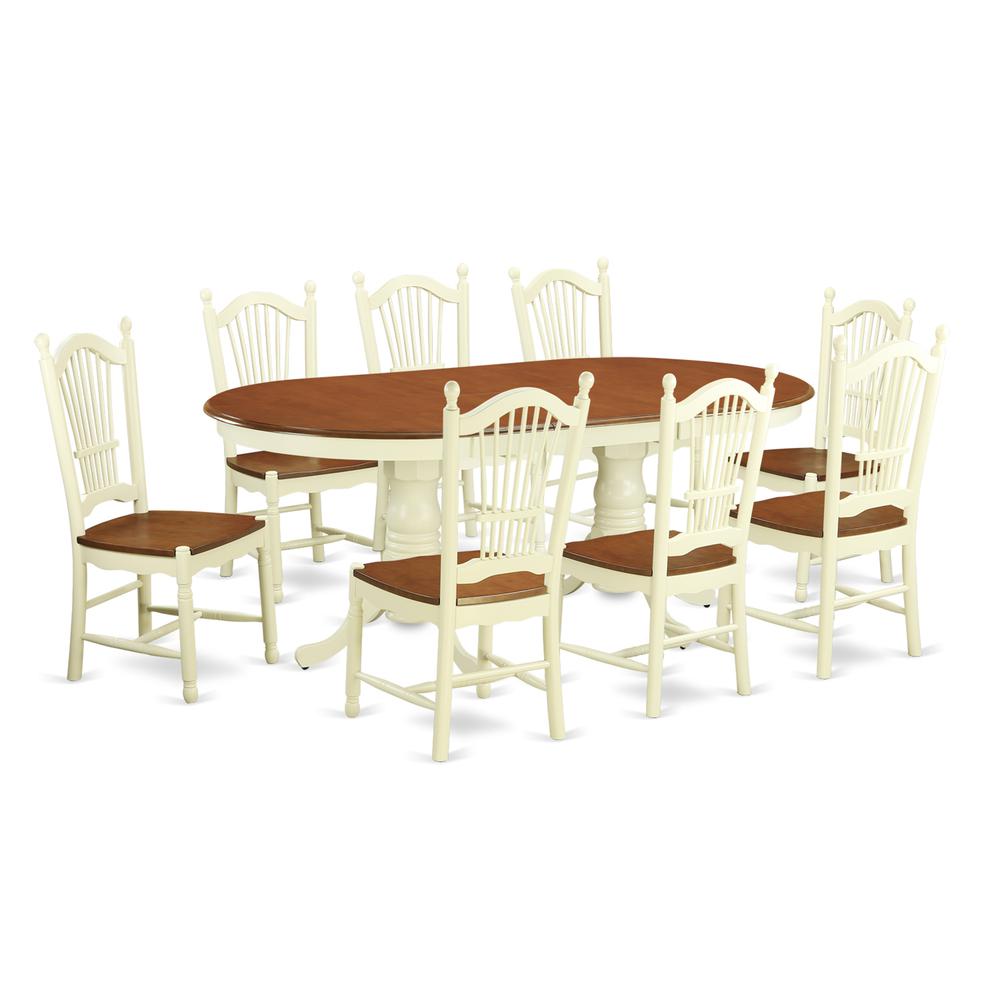 9  Pc  Dining  room  set  -Kitchen  dinette  Table  and  8  Dining  Chairs. Picture 2