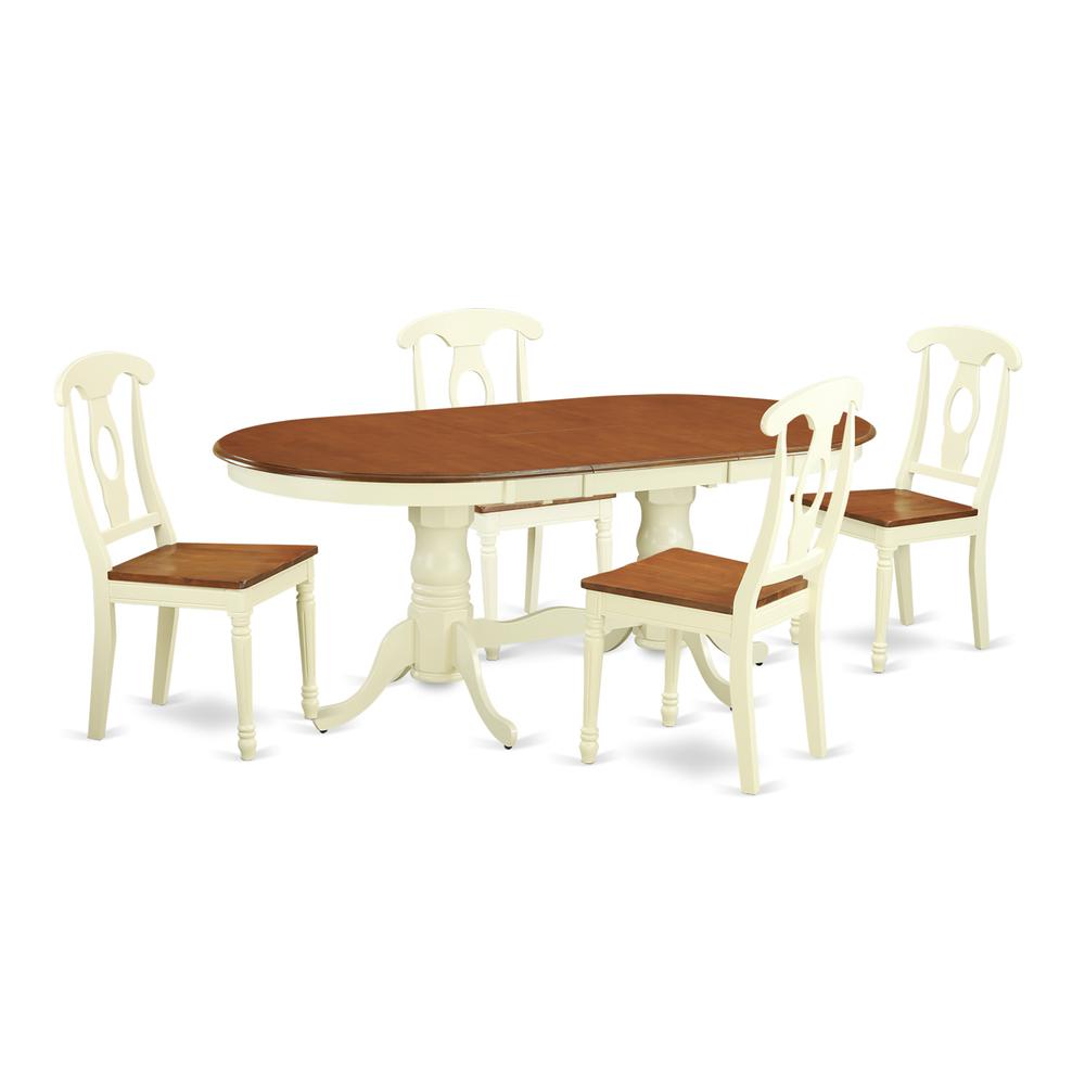 5  Pc  Table  and  Chairs  set  -Kitchen  dinette  Table  and  4  Dining  Chairs. Picture 2