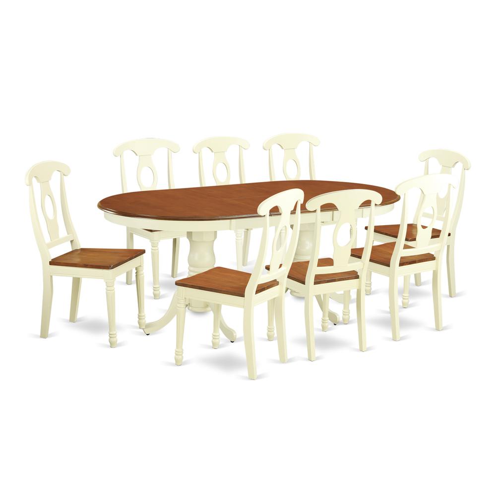 9  Pc  Dinette  set  for  8-  Dinette  Table  and  8  Dining  Chairs. Picture 2