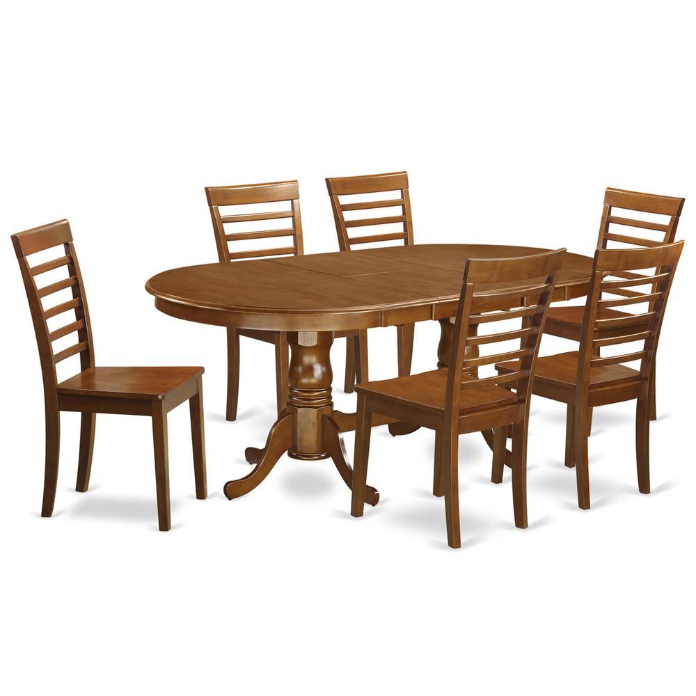 7  PC  Dining  room  set  for  6-Dining  Table  and  6  Kitchen  Dining  Chairs. Picture 2
