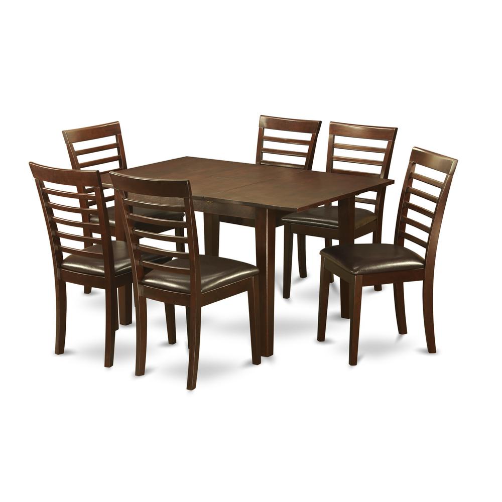7  Pc  small  Kitchen  Table  set  -  Small  Table  with  6  Kitchen  Chairs. Picture 2