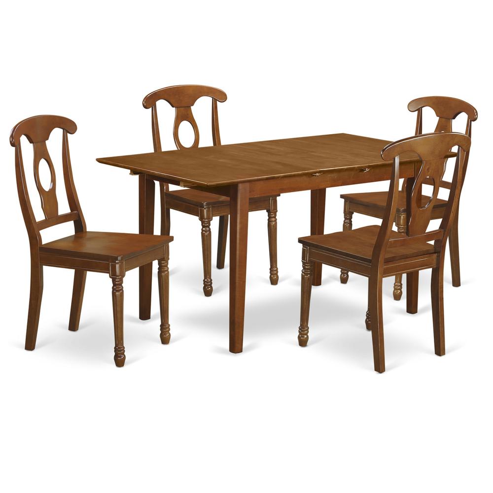 5  Pc  small  Kitchen  Table  set  -  Table  and  4  Kitchen  Dining  Chairs. Picture 2