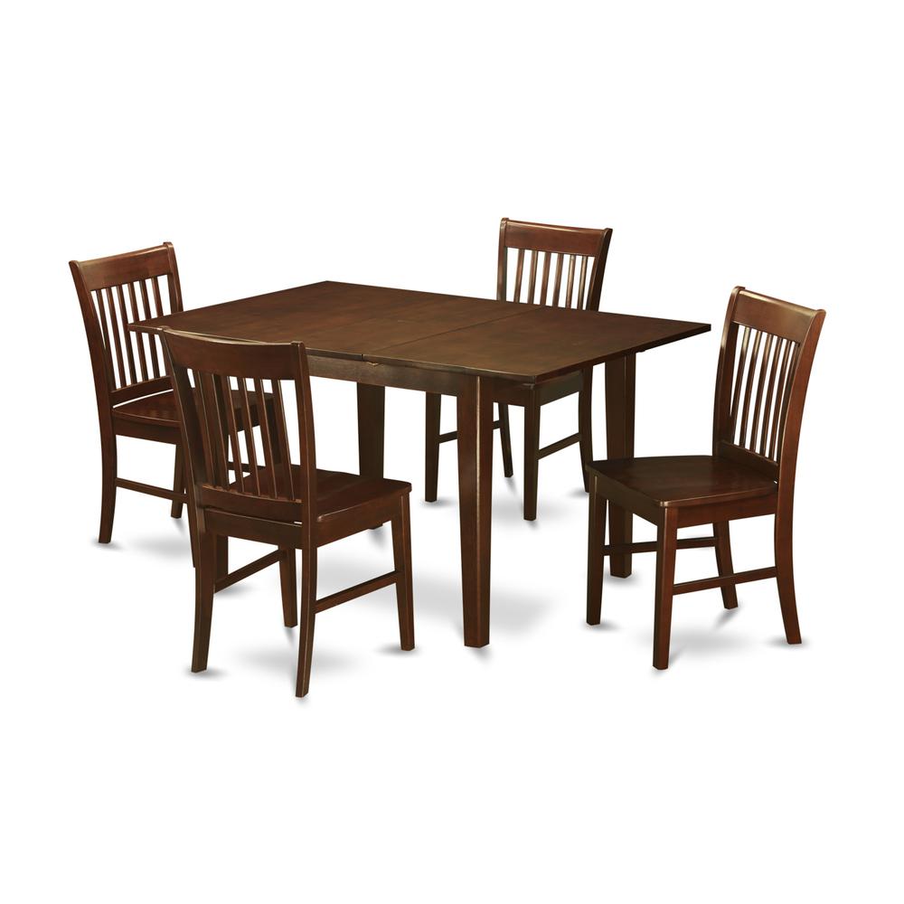 5  Pc  Dining  Kitchen  Table  set  -  Table  with  4  Kitchen  Dining  Chairs. Picture 2