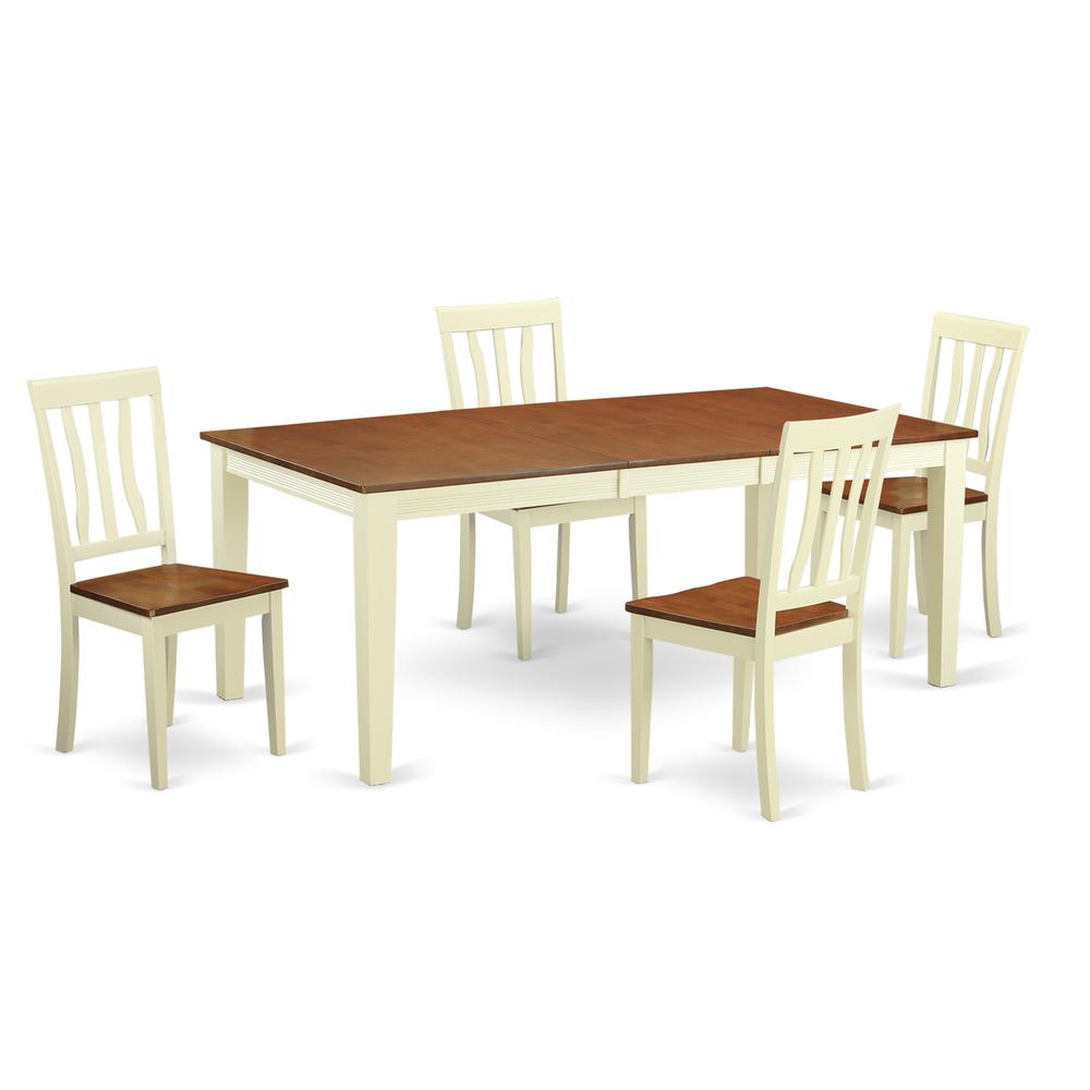 5  Pc  dinette  set-  Dinette  Table  and  4  dinette  Chairs. Picture 2
