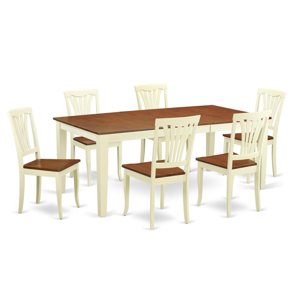 7  Pc  dinette  Table  set  for  6-Dinette  Table  and  6  dinette  Chairs. Picture 2