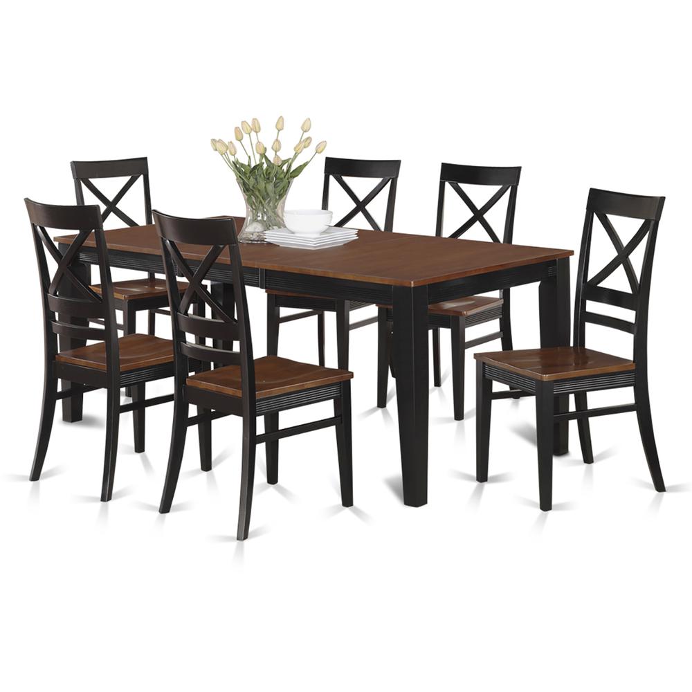 7  Pc  Dining  set-Table  and  6  Kitchen  Chairs. Picture 2