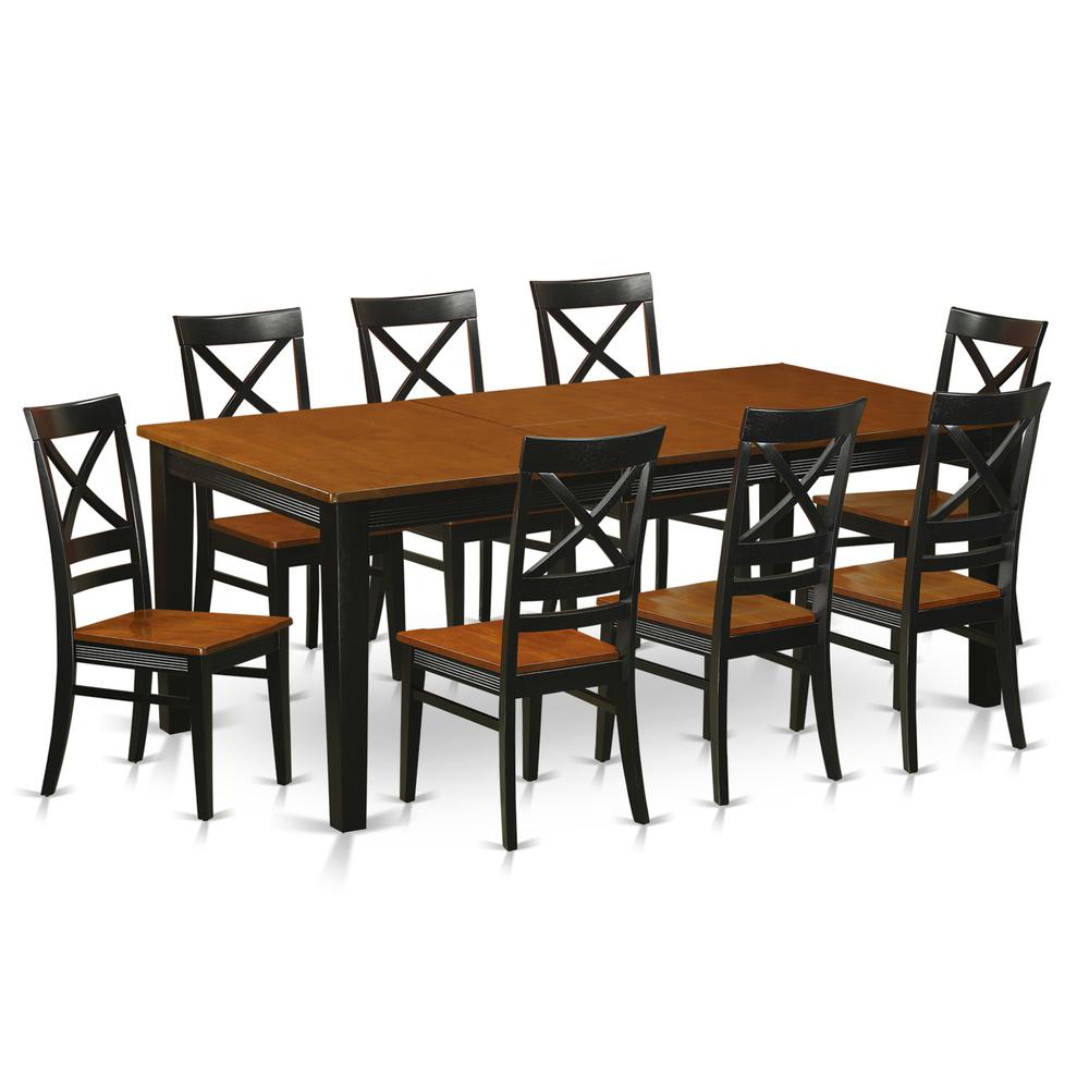 9  Pc  Dining  room  set-Dining  Table  and  8  Dining  Chairs. Picture 2
