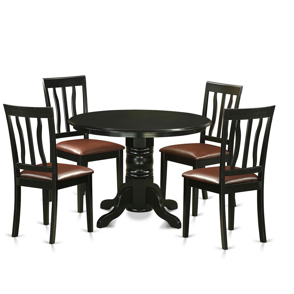 5  PcTable  and  Chairs  set  for  4-Table  and  4  Dining  Chairs. Picture 2
