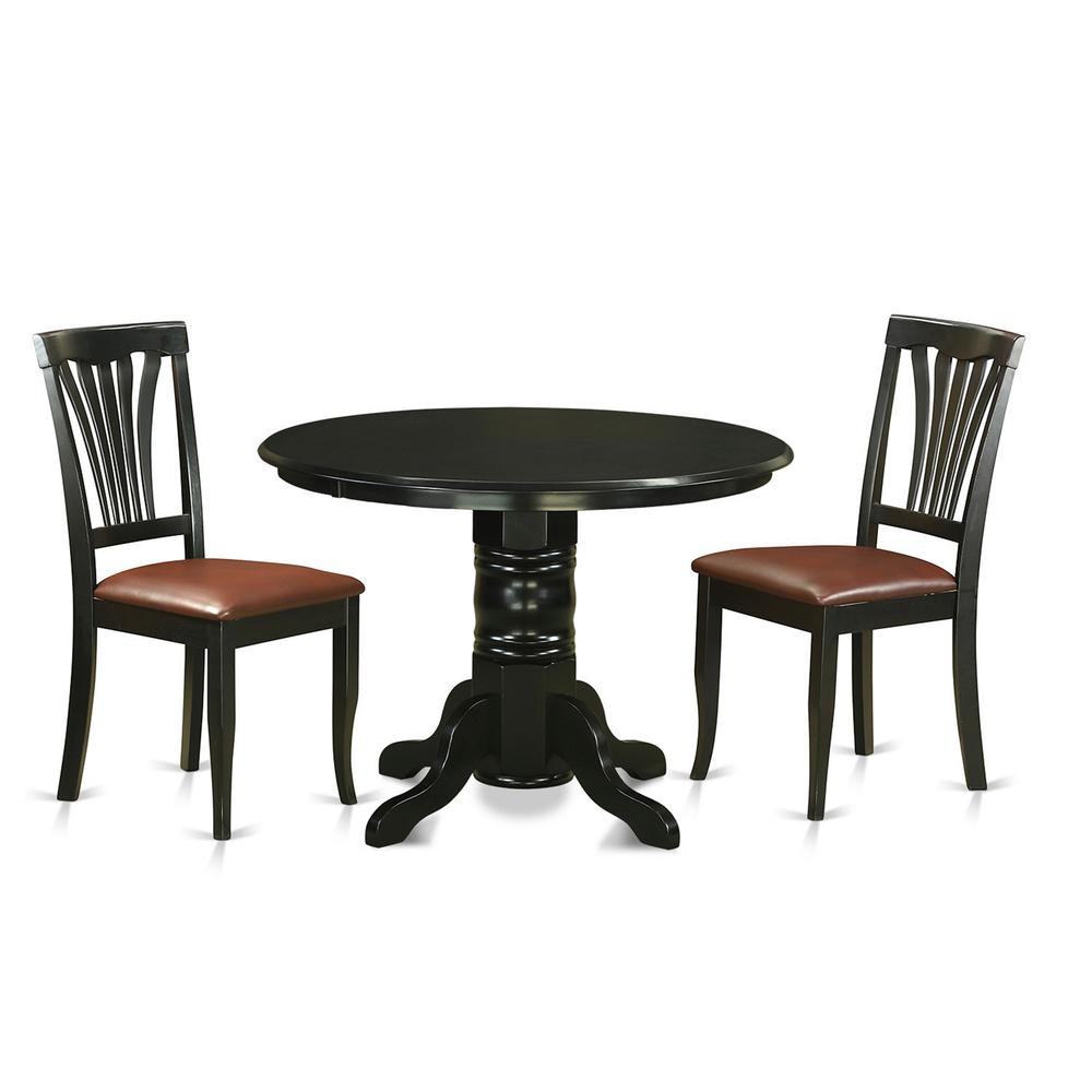 3  Pc  dinette  set-Dining  Table  and  2  Kitchen  Dining  Chairs. Picture 2