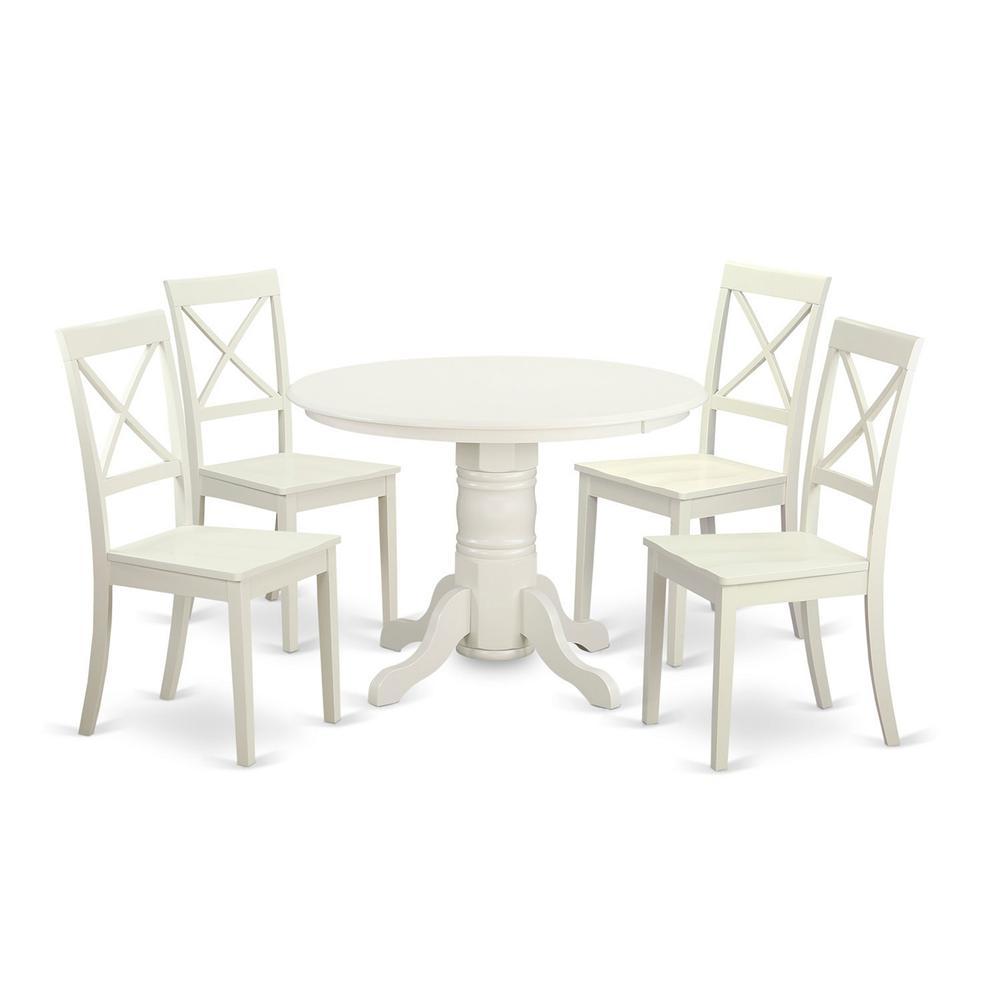 5  PC  Kitchen  nook  Dining  set  -  Kitchen  Table  and  4  dinette  Chairs. Picture 2