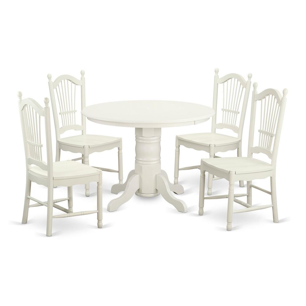 5  PC  dinette  set  for  4-Dining  Table  and  4  Dining  Chairs. Picture 2