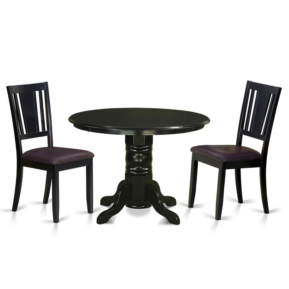 3  Pc  dinette  set-Dining  Table  and  2  Kitchen  Chairs. Picture 2