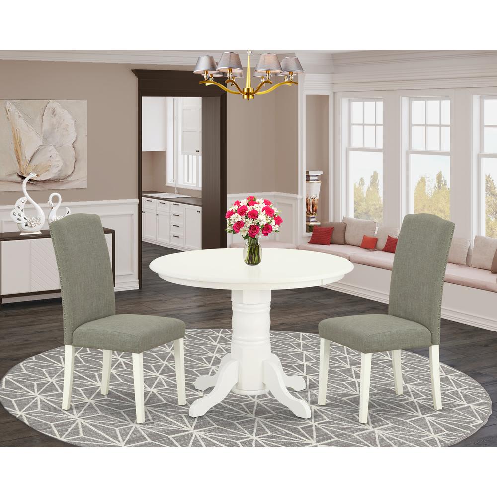 Dining Room Set Linen White, SHEN3-LWH-06. Picture 2