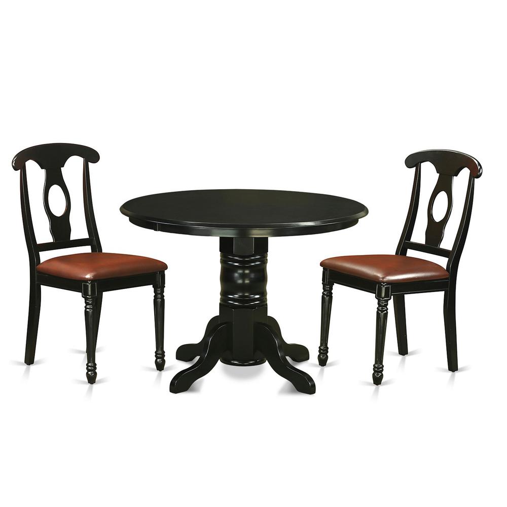 3  PC  Table  and  chair  set  -  Dining  Table  and  2  Kitchen  Dining  Chairs. Picture 2