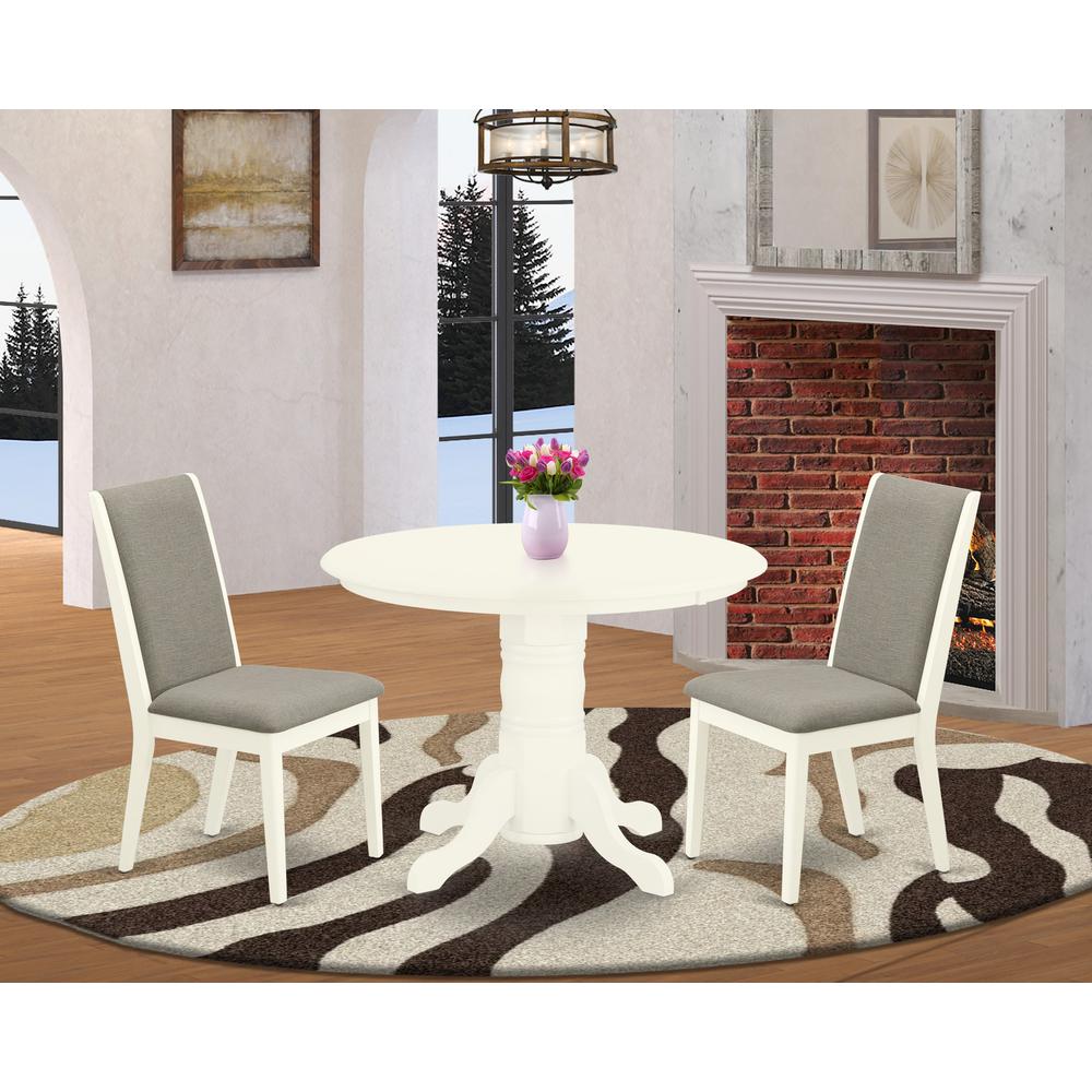 Dining Room Set Linen White, SHLA3-WHI-06. Picture 2