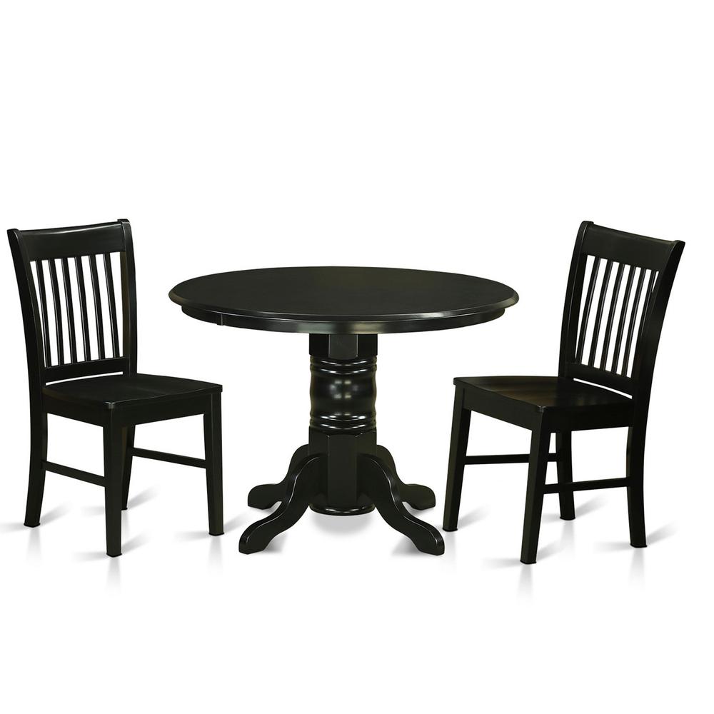 3  PcTable  set-Table  and  2  Dining  Chairs. Picture 2