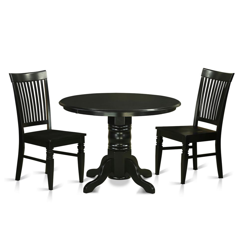 3  Pc  Kitchen  nook  Dining  set-Kitchen  dinette  Table  and  2  Dining  Chairs. Picture 2