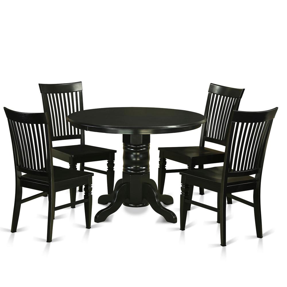 5  Pc  small  Kitchen  Table  set  -  Kitchen  Table  and  4  dinette  Chairs. Picture 2