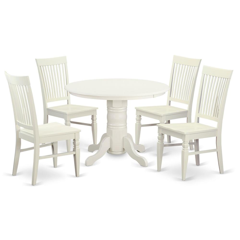 5  Pc  Table  set  for  4-Dinette  Table  and  4  Dining  Chairs. Picture 2