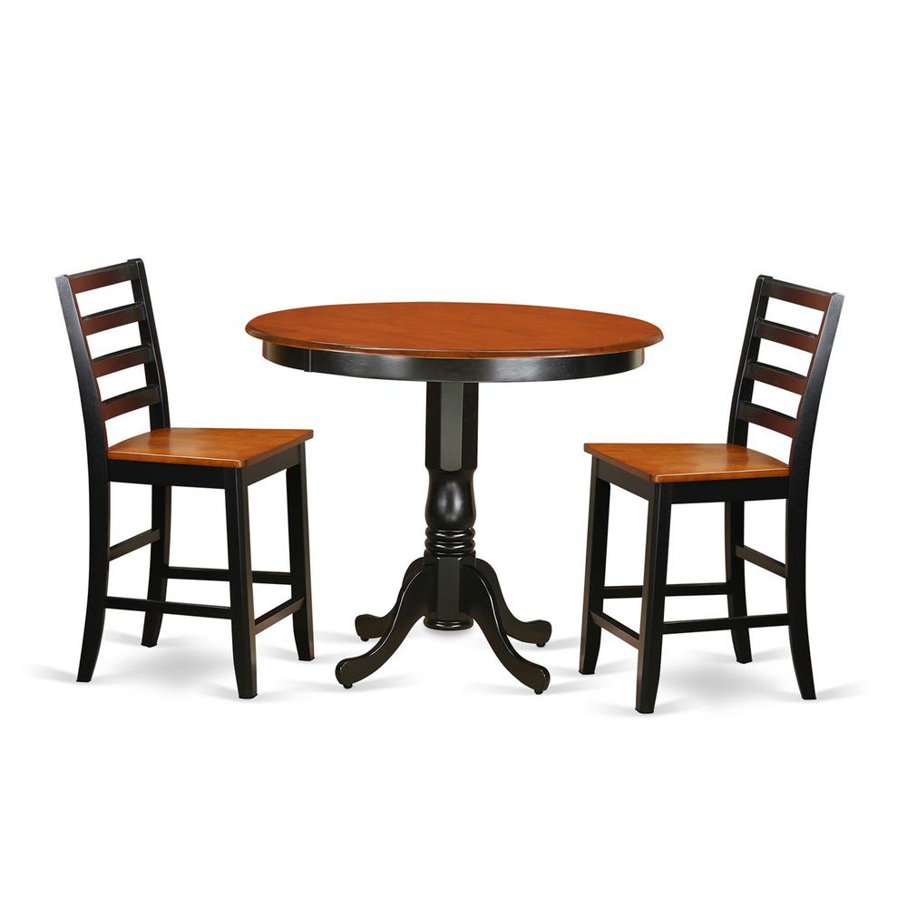 3  PC  counter  height  Dining  set  -  high  Table  and  2  Dining  Chairs.. Picture 2