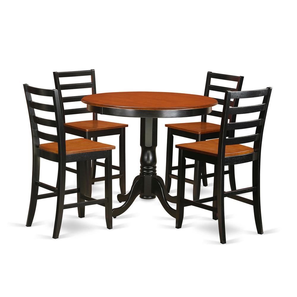 5  Pc  pub  Table  set  -  Kitchen  dinette  Table  and  4  bar  stools.. Picture 2