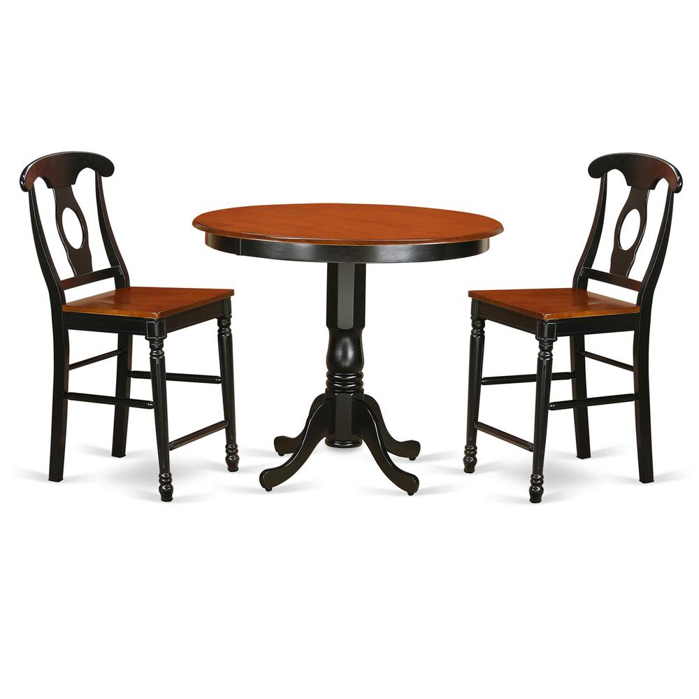 3  Pc  pub  Table  set  -  Small  Kitchen  Table  and  2  counter  height  stool.. Picture 2