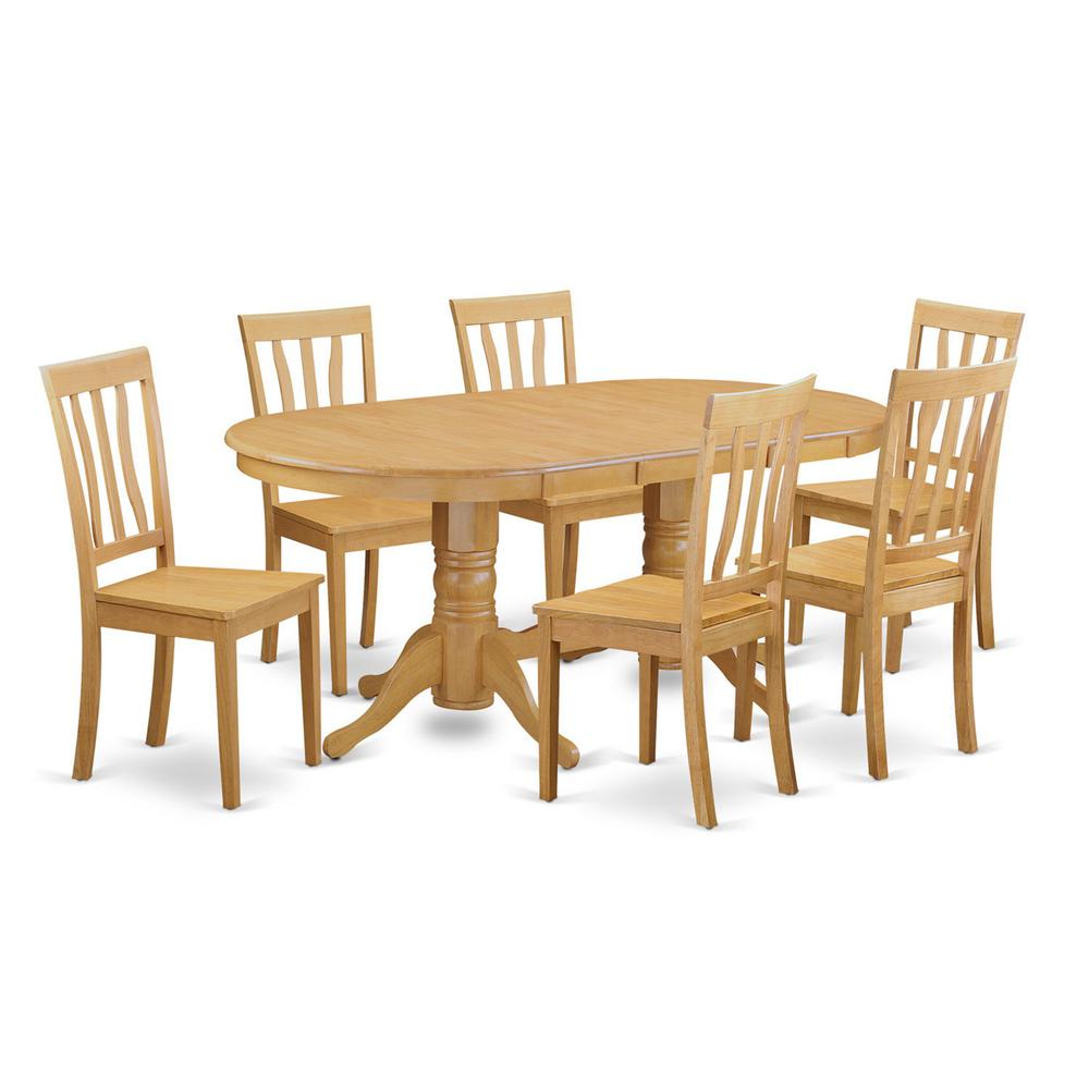 7  Pc  Dinette  set  -  Kitchen  dinette  Table  and  6  Kitchen  Chairs. Picture 2