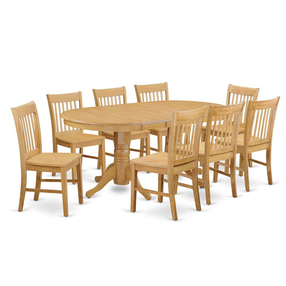 9  Pc  Dinette  Table  set  -  Kitchen  Table  and  8  dinette  Chairs. Picture 2