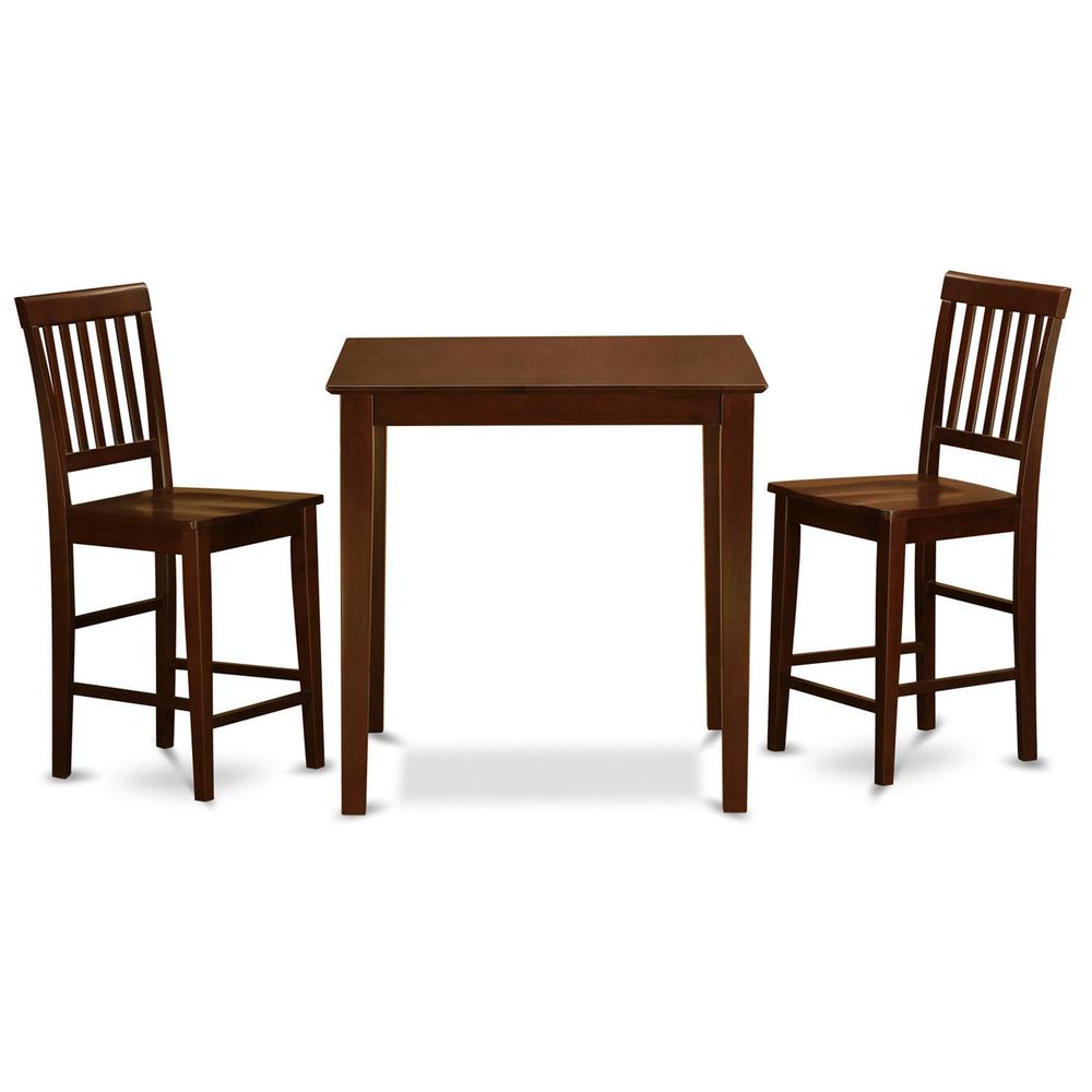 3  Pc  pub  Table  set-counter  height  Table  and  2  Kitchen  Chairs.. Picture 2