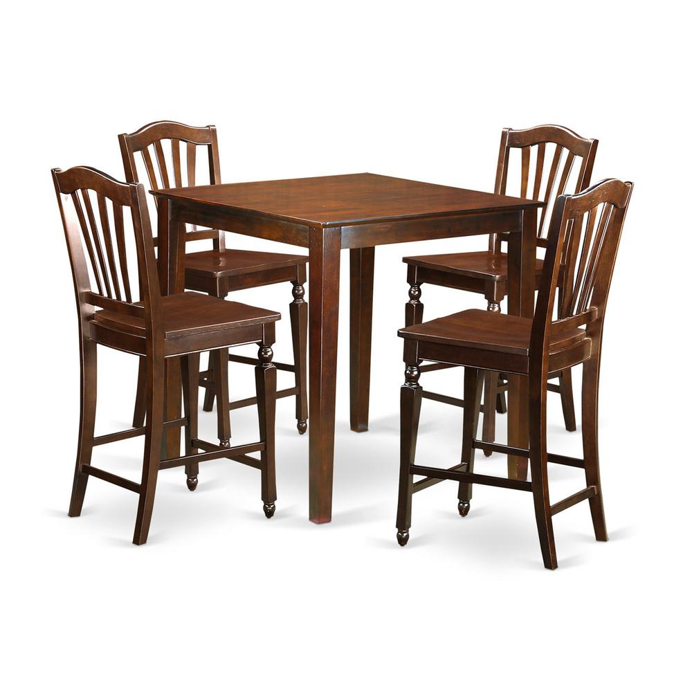 5  PC  pub  Table  set  -  Kitchen  dinette  Table  and  4  Kitchen  bar  stool.. Picture 2