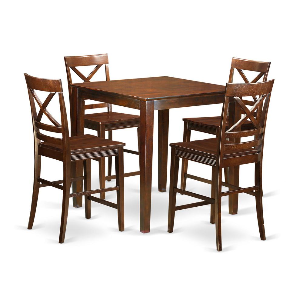 5  PC  counter  height  Dining  room  set-pub  Table  and  4  dinette  Chairs.. Picture 2