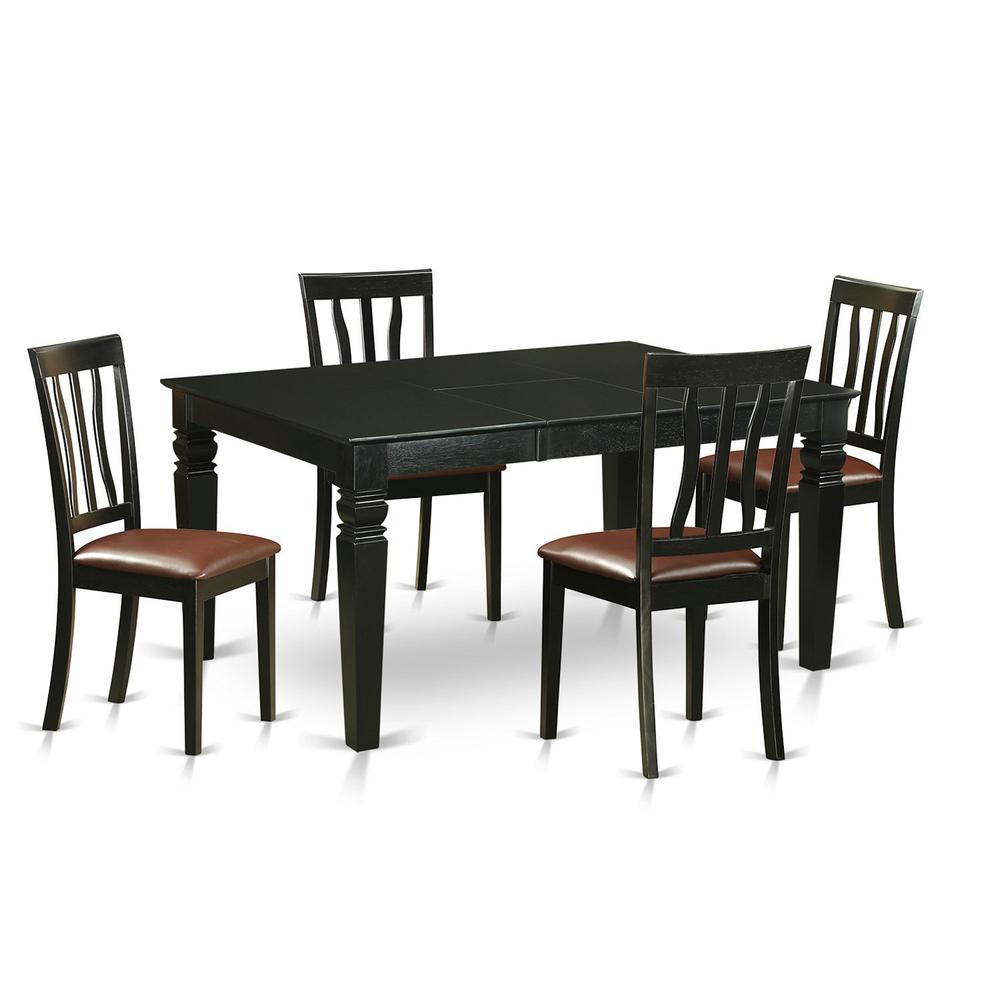 5  PcTable  and  chair  set  for  4-Table  and  4  Dining  Chairs. Picture 2