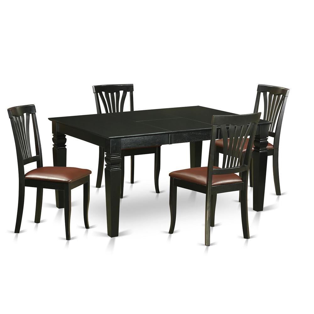 5  Pc  dinette  Table  set  -  Kitchen  dinette  Table  and  4  Dining  Chairs. Picture 2