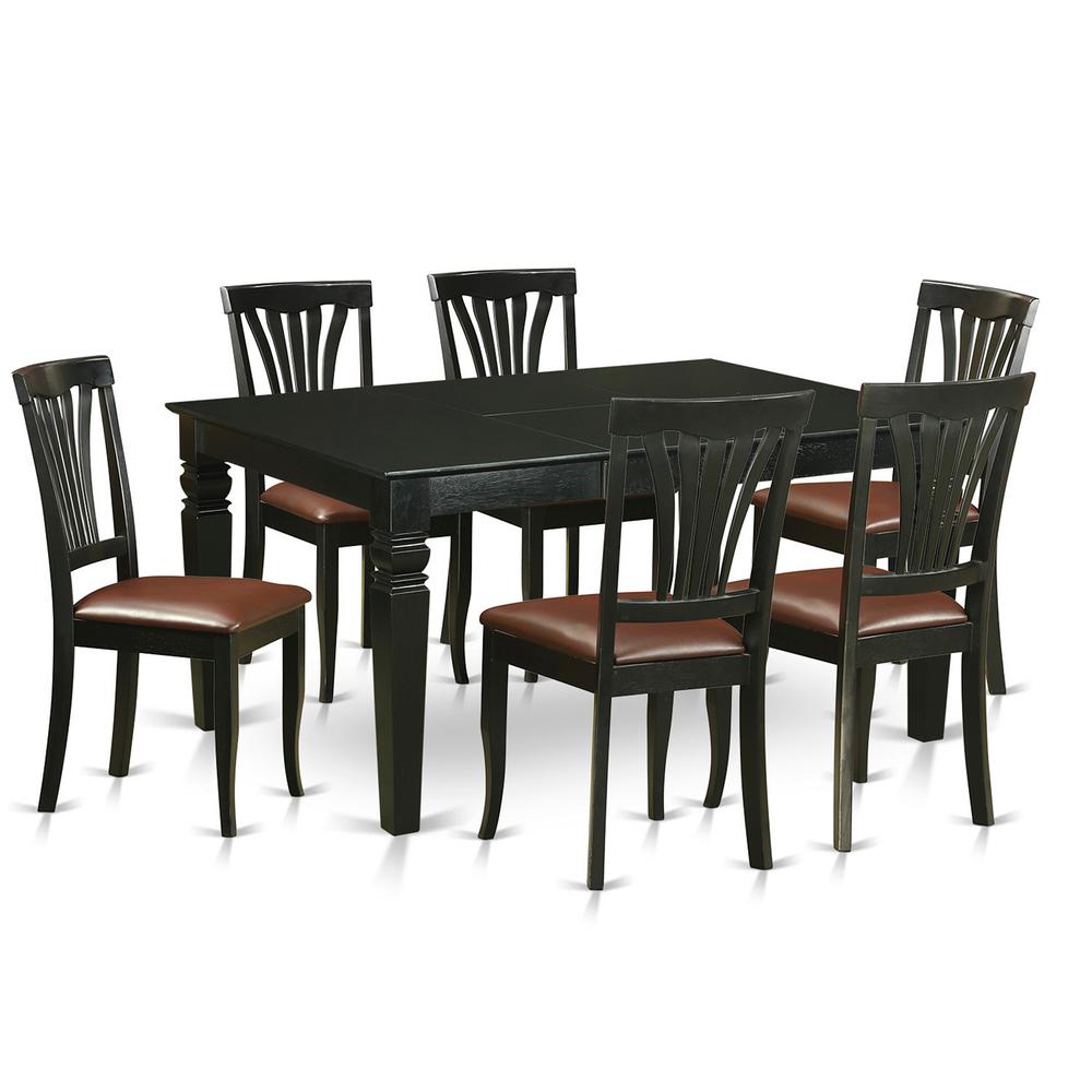 7  Pcs  Dining  set  -Table  and  6  Kitchen  Chairs. Picture 2