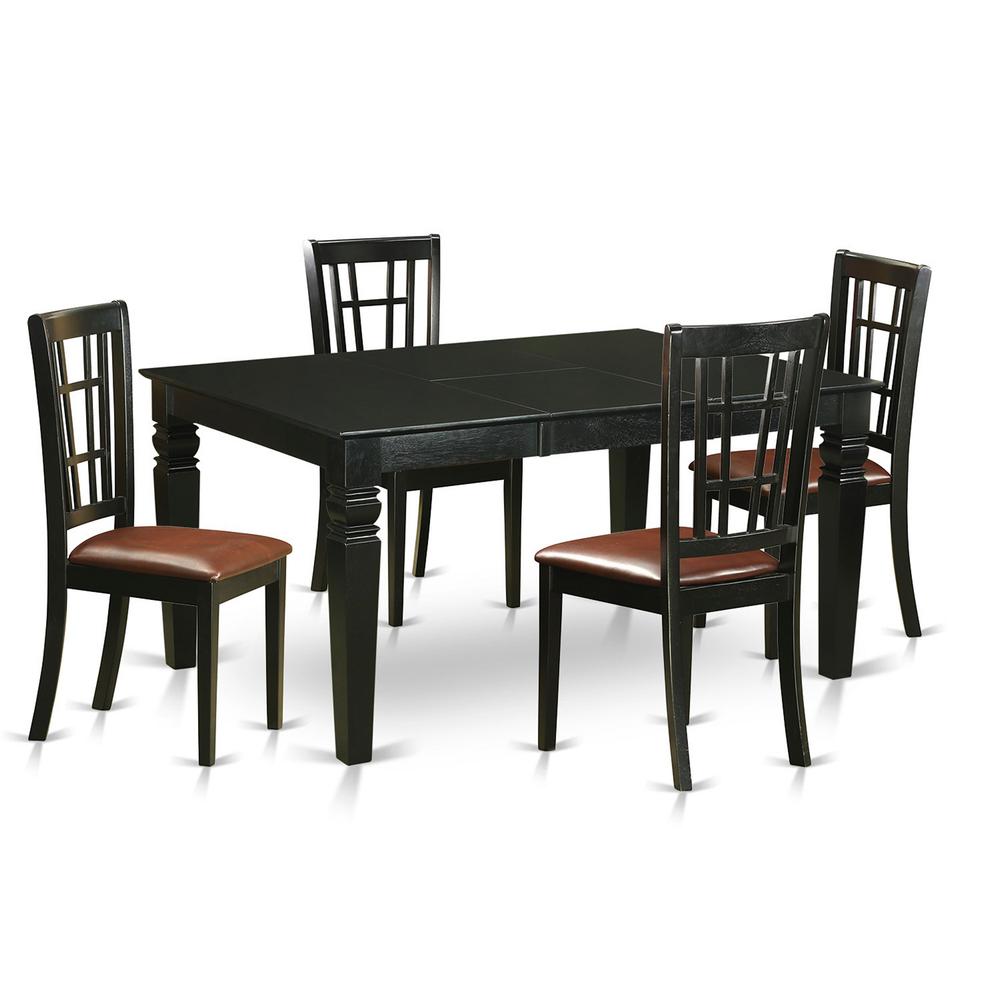 5  PC  dinette  Table  set  for  4-Table  and  4  Dining  Chairs. Picture 2