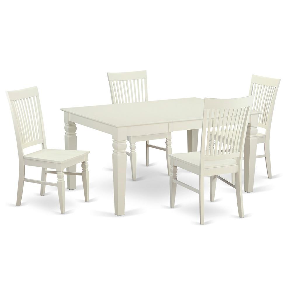 5  PC  Dining  room  set-Dining  Table  and  4  Dining  Chairs. Picture 2