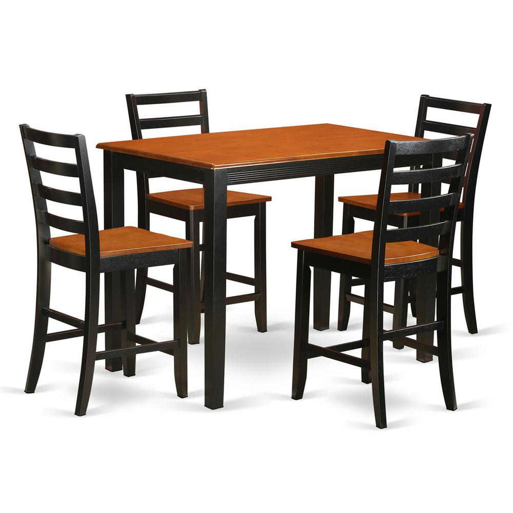 5  Pc  counter  height  pub  set  -  Small  Kitchen  Table  and  4  Kitchen  bar  stool.. Picture 2