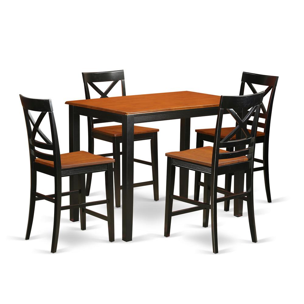 5  Pc  counter  height  Dining  room  set-pub  Dining  Table  and  4  Dining  Chairs.. Picture 2
