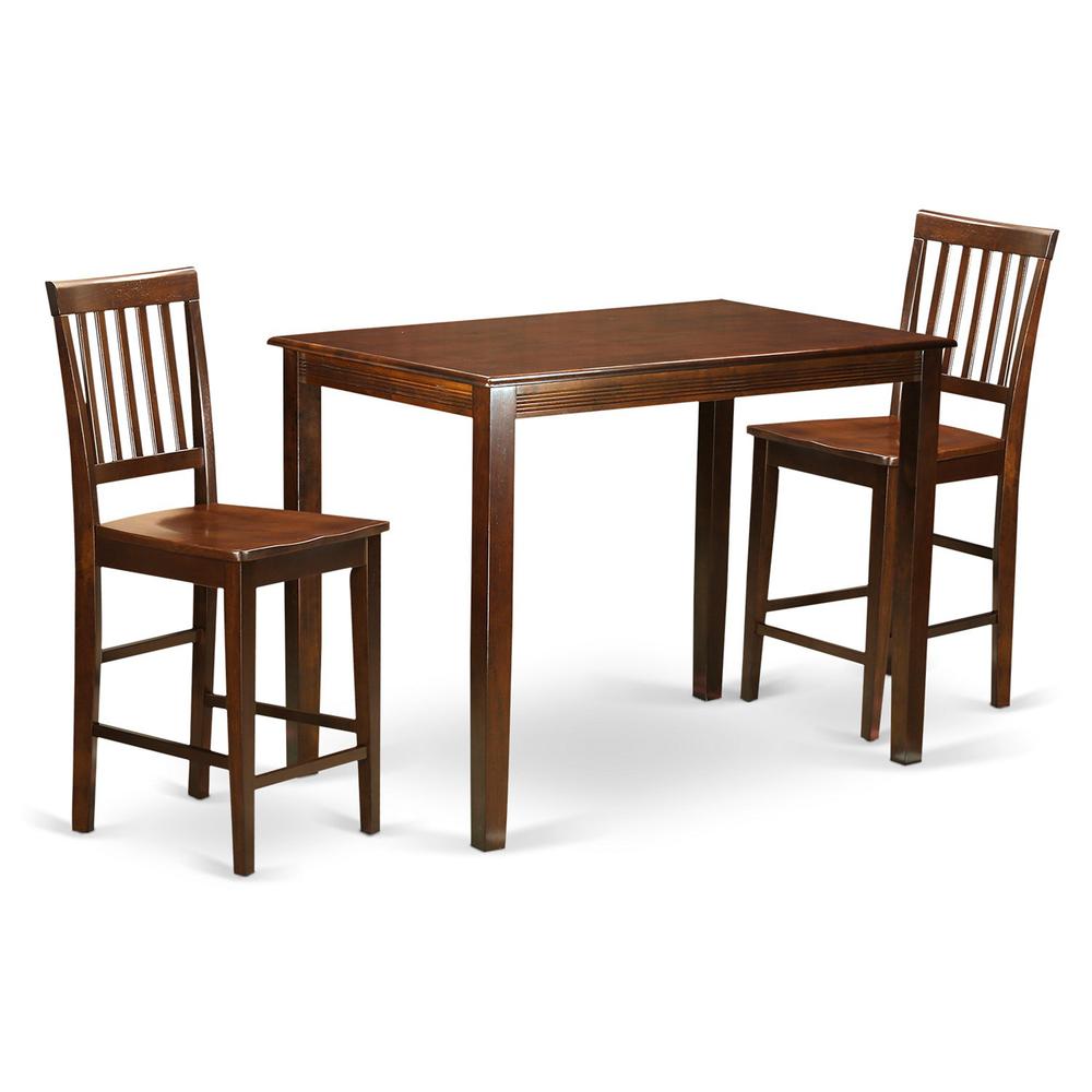 3  Pc  counter  height  Table  and  chair  set  -  high  Table  and  2  counter  height  Chairs.. Picture 2