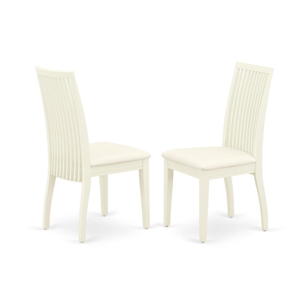 Dining Chair Linen White, IPC-LWH-C. Picture 1