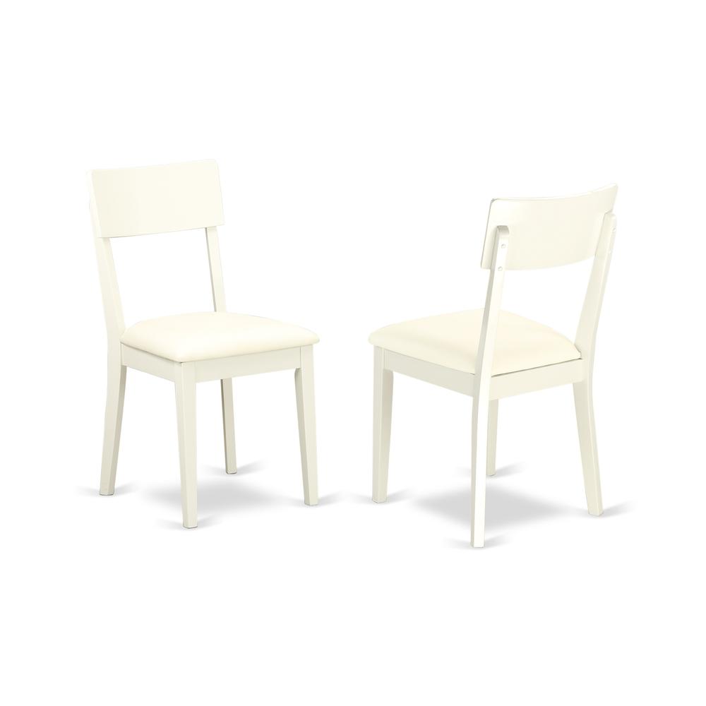 Dining Chair Linen White, ADC-LWH-LC. The main picture.