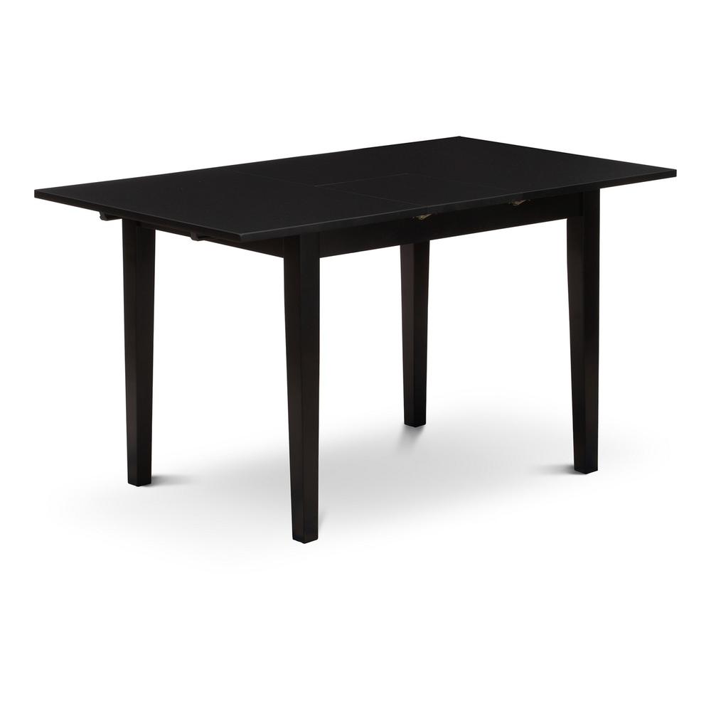 Dining Table- Parson Chairs, NOFL3-BLK-21. Picture 3