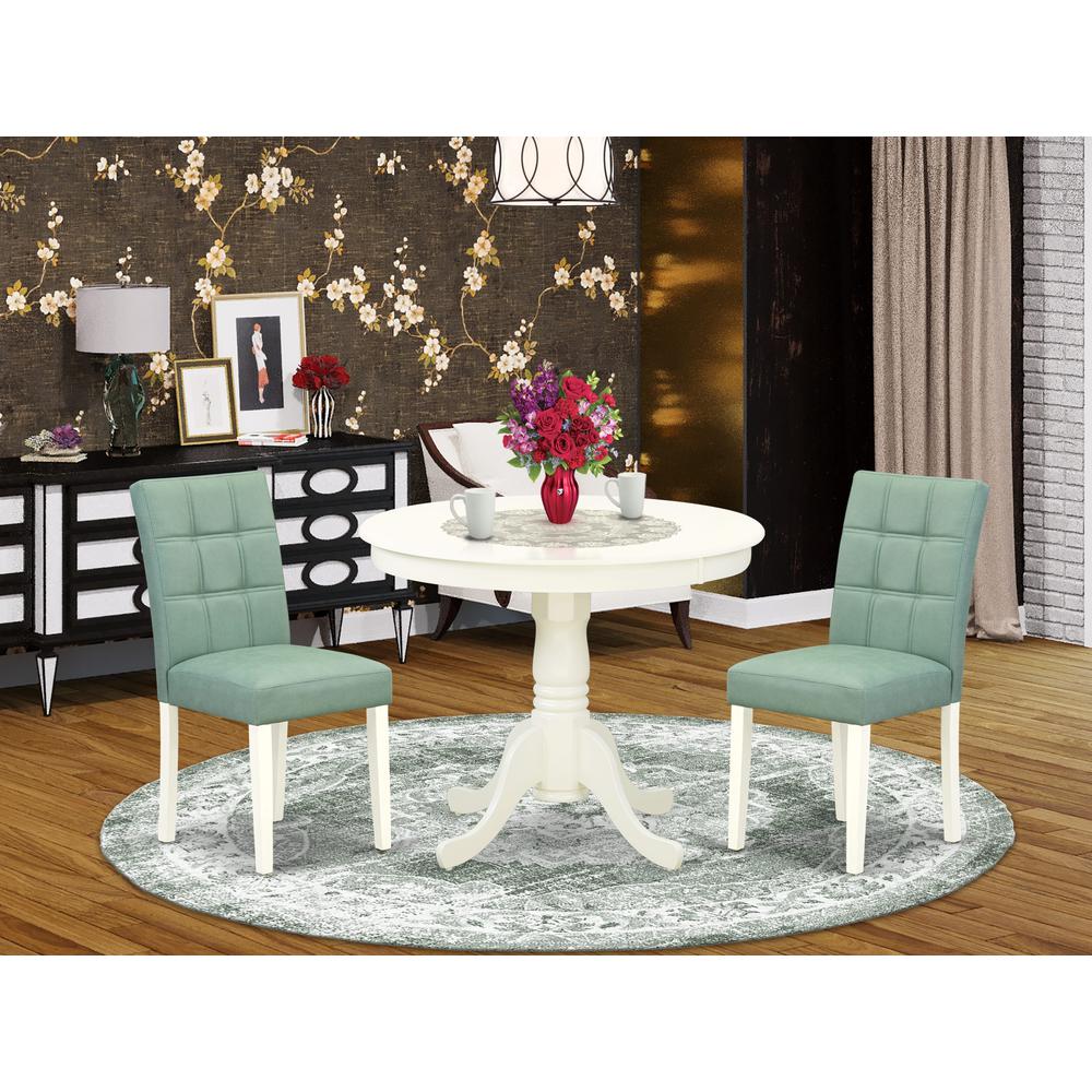 3 Piece Dining Table Set consists A Dinner Table. Picture 1