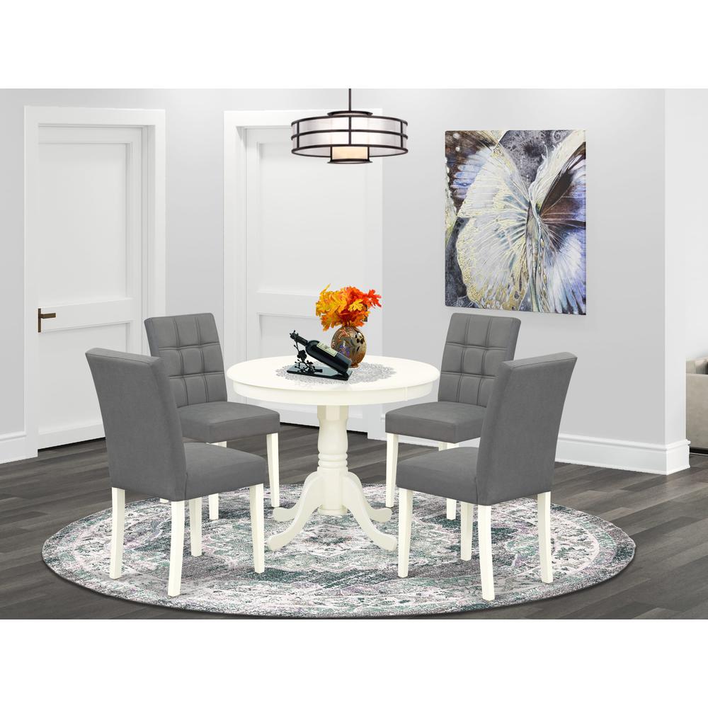 5 Piece Dining Table Set contain A Dinner Table. Picture 1
