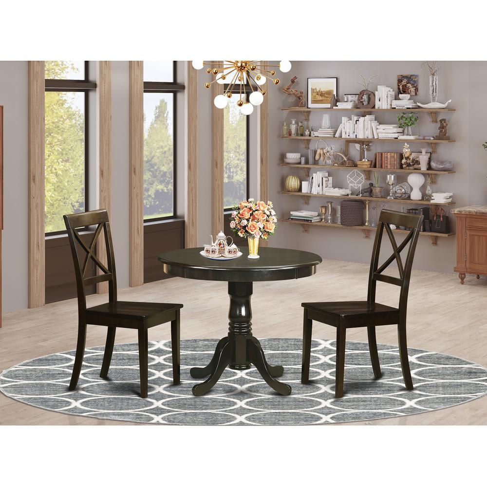 3  Pc  Kitchen  Table  set-  Table  plus  2  Dining  Chairs. Picture 1