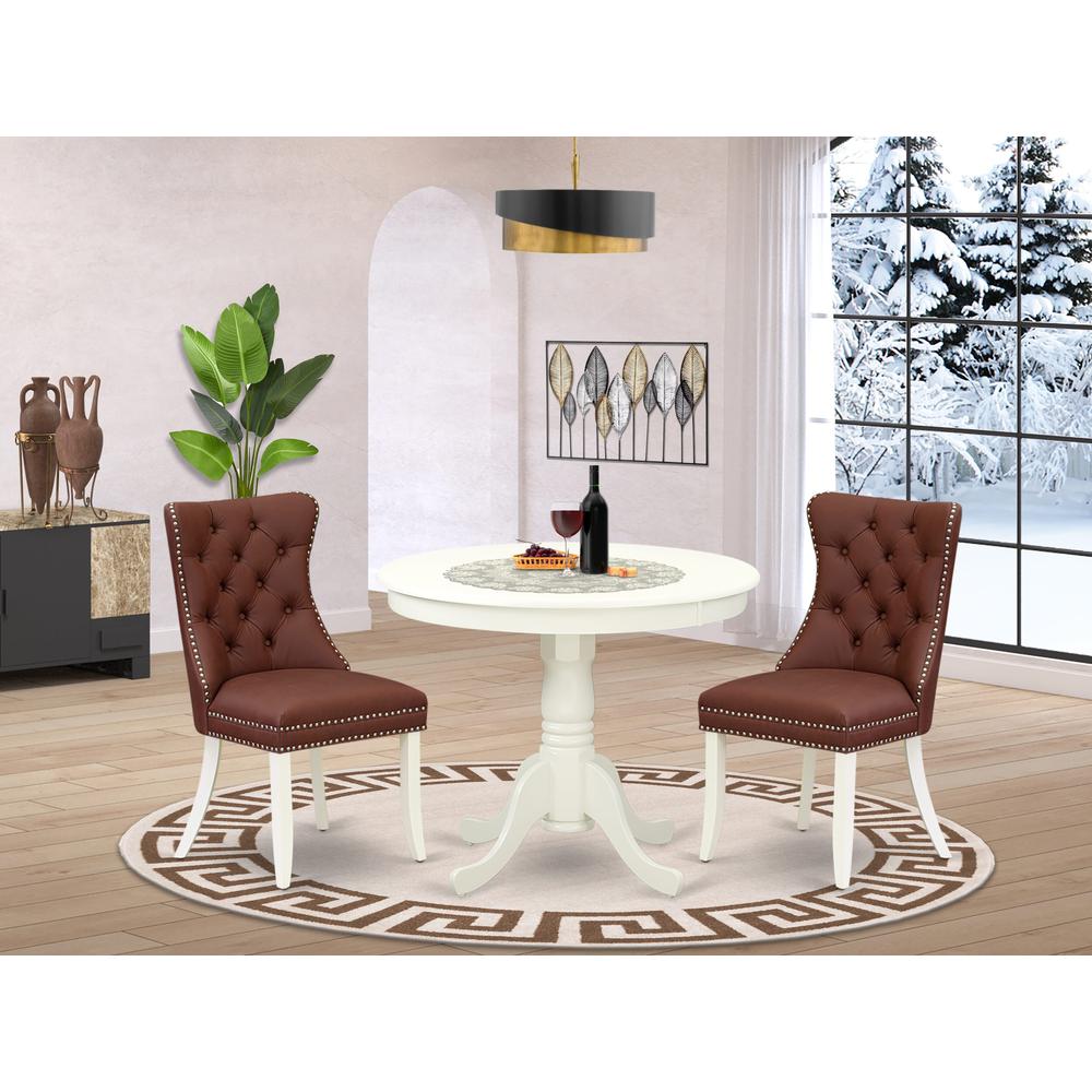 3 Piece Dining Table Set for Small Spaces. Picture 1