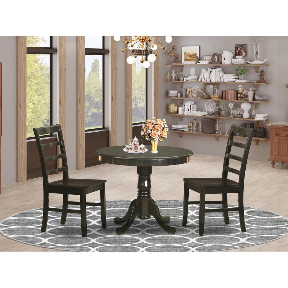 3  Pc  small  Kitchen  Table  set-small  Kitchen  Table  plus  2  Kitchen  Dining  Chairs. Picture 1